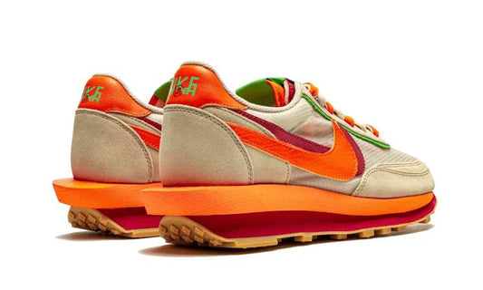 CLOT x Sacai x Nike LDWaffle 'Orange Blaze'
