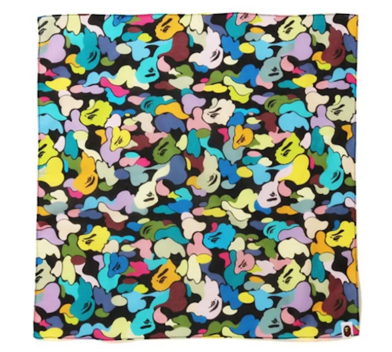 BAPE Multi Camo Bandana